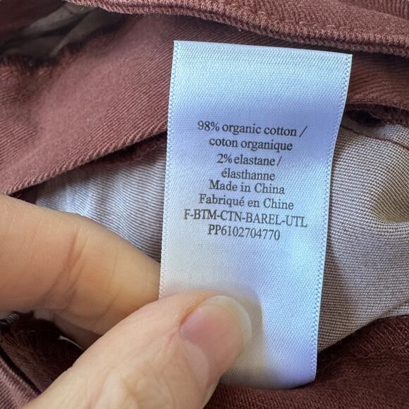 NEW Everlane The Utility Barrel Pants Rosewood Brown - Picture 7 of 10